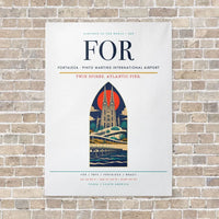 Thumbnail for Fortaleza - Pinto Martins International Airport FOR - Canvas No Frame - White