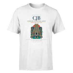 Single-Side Printing — Coimbatore International Airport (CJB) Double-Side T-Shirt