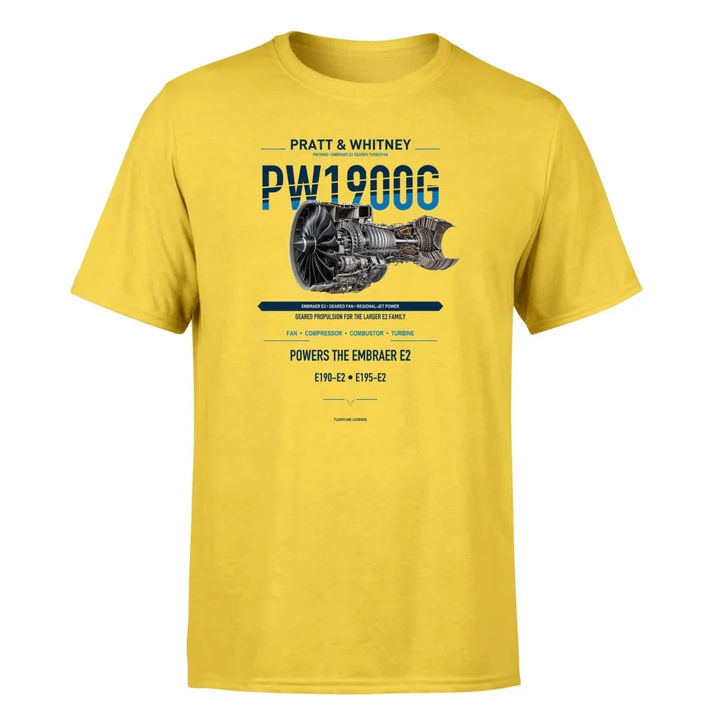 PW1900G design on yellow single side