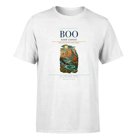 Single-Side Printing — Bodø Airport (BOO) Double-Side T-Shirt
