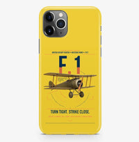 Thumbnail for Sopwith Camel F.1 design on yellow magsafe iphone case, for iPhone Pro Max