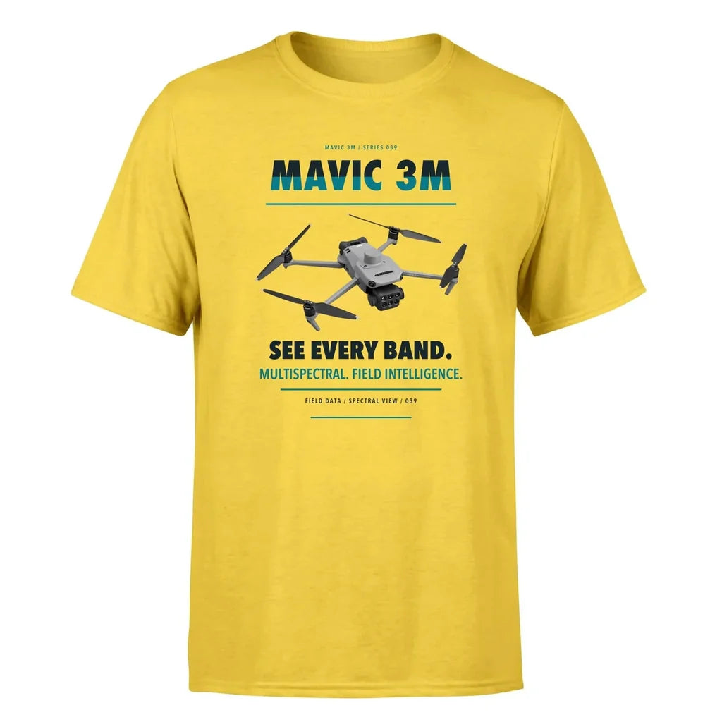 DJI Mavic 3 Multispectral design on yellow single side