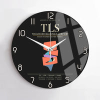 Thumbnail for Toulouse-Blagnac Airport TLS Wall-Clock No-Frame - Black