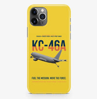 Thumbnail for KC-46A PEGASUS design on yellow magsafe iphone case, for iPhone Pro Max