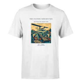 Single-Side Printing — The Oyster Farm Rounds Double-Side T-Shirt