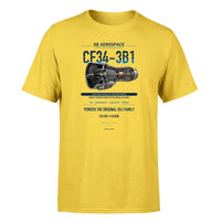 Thumbnail for CF34-3B1 design on yellow single side