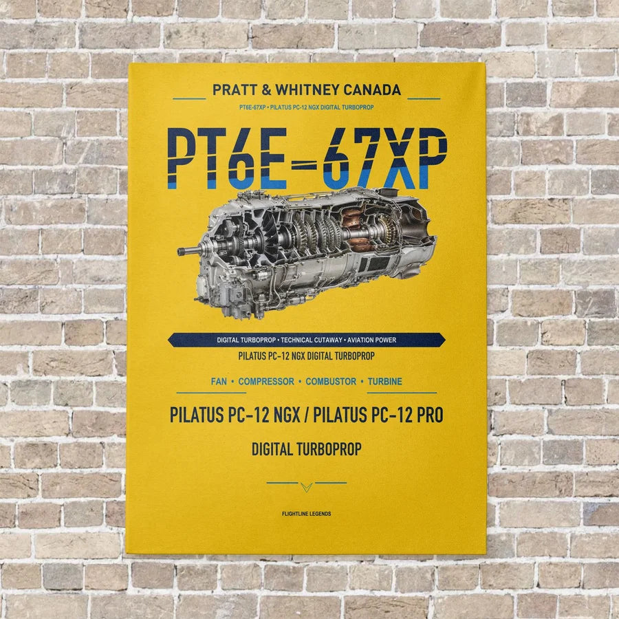PT6E-67XP vertical canvas print - no frame - yellow background