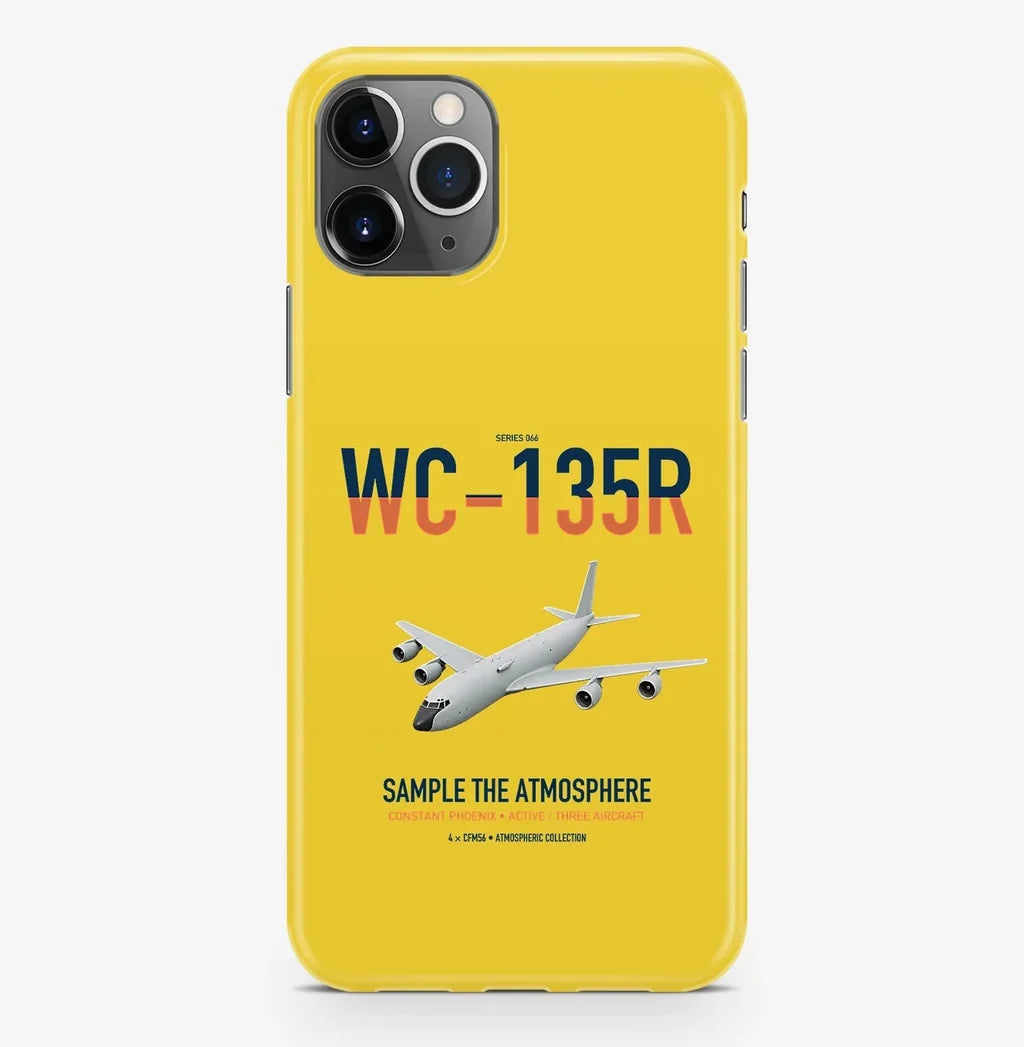 WC-135R Constant Phoenix design on yellow magsafe iphone case, for iPhone Pro Max