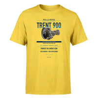 Thumbnail for Trent 900 design on yellow single side