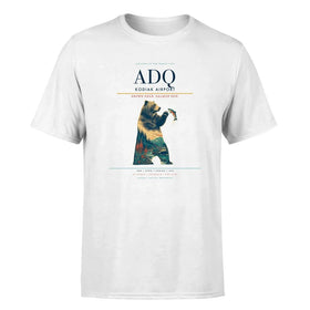 Single-Side Printing — Kodiak Airport (ADQ) Double-Side T-Shirt