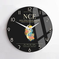 Thumbnail for Nice Cote dAzur Airport NCE Wall-Clock No-Frame - Black