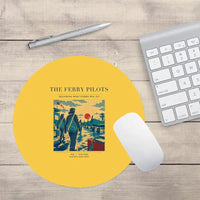 Thumbnail for VINTAGE G4503 - The Ferry Pilots - Designed Mouse Pads design on yellow round