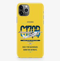 Thumbnail for Cessna 170B design on yellow magsafe iphone case, for iPhone Pro Max