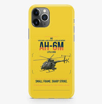 Thumbnail for MD AH-6M Little Bird design on yellow magsafe iphone case, for iPhone Pro Max