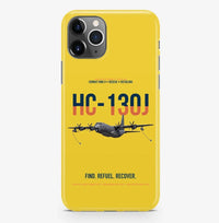 Thumbnail for HC-130J COMBAT KING II design on yellow magsafe iphone case, for iPhone Pro Max