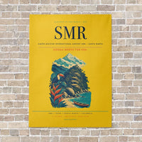Thumbnail for Simón Bolívar International Airport SMR — Santa Marta vertical canvas print - no frame - yellow background