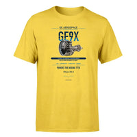 Thumbnail for GE9X design on yellow single side