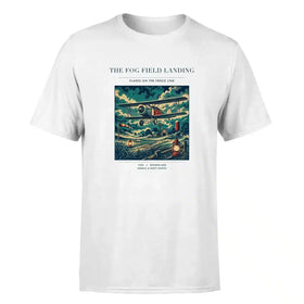 Single-Side Printing — The Fog Field Landing Double-Side T-Shirt