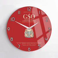 Thumbnail for Piedmont Triad International Airport GSO Wall-Clock No-Frame - Red