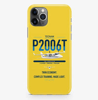 Thumbnail for Tecnam P2006T design on yellow magsafe iphone case, for iPhone Pro Max