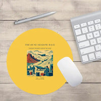 Thumbnail for VINTAGE G4334 - The Dune Shadow Race - Designed Mouse Pads design on yellow round
