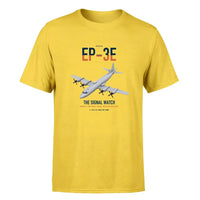 Thumbnail for EP-3E ARIES II design on yellow double-side t-shirt, single-side print