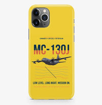 Thumbnail for MC-130J COMMANDO II design on yellow magsafe iphone case, for iPhone Pro Max