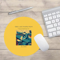 Thumbnail for VINTAGE G4536 - The Last Inspection - Designed Mouse Pads design on yellow round