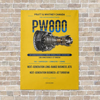 Thumbnail for PW800 vertical canvas print - no frame - yellow background