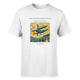 Single-Side Printing — The Wingwalker's Wave Double-Side T-Shirt