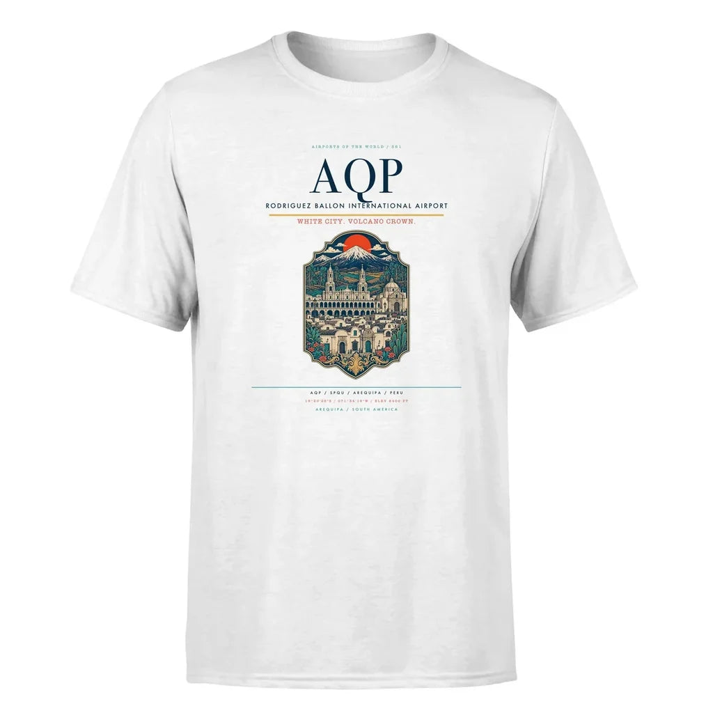 Arequipa Airport (AQP) Premium T-Shirt White