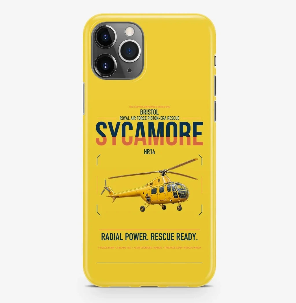 Bristol Sycamore HR14 design on yellow magsafe iphone case, for iPhone Pro Max