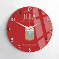 Thumbnail for Hobart Airport HBA Wall-Clock No-Frame - Red