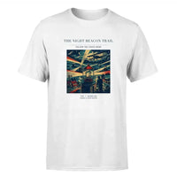 Thumbnail for VINTAGE G4016 - The Night Beacon Trail - Premium T-Shirt design on white premium t shirt