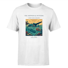Single-Side Printing — The Shipwreck Spotters Double-Side T-Shirt
