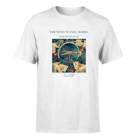 Single-Side Printing — The Wind Tunnel Model Double-Side T-Shirt