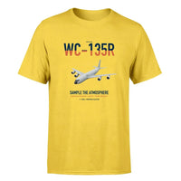Thumbnail for WC-135R Constant Phoenix design on yellow double-side t-shirt, single-side print