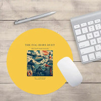 Thumbnail for VINTAGE G4437 - The Fog Horn Duet - Designed Mouse Pads design on yellow round