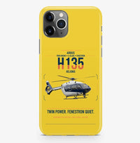 Thumbnail for Airbus H135 design on yellow magsafe iphone case, for iPhone Pro Max