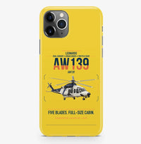 Thumbnail for Leonardo AW139 design on yellow magsafe iphone case, for iPhone Pro Max