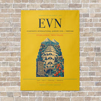 Thumbnail for Zvartnots International Airport EVN — Yerevan vertical canvas print - no frame - yellow background