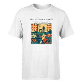 Single-Side Printing — The Windsock Maker Double-Side T-Shirt