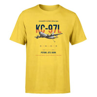 Thumbnail for KC-97L STRATOFREIGHTER design on yellow double-side t-shirt, single-side print