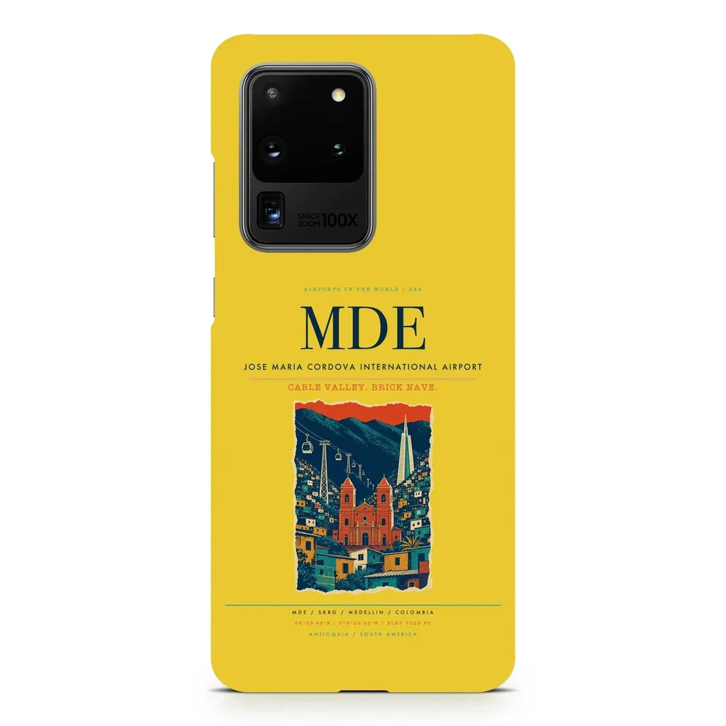 Jose Maria Cordova International Airport MDE Samsung Case - Yellow
