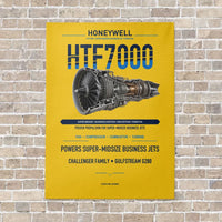 Thumbnail for HTF7000 vertical canvas print - no frame - yellow background