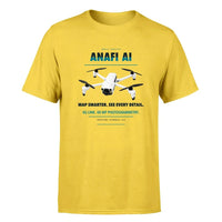 Thumbnail for Parrot ANAFI Ai design on yellow single side