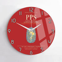 Thumbnail for Puerto Princesa International Airport PPS Wall-Clock No-Frame - Red
