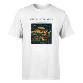 Single-Side Printing — The Night Hangar Double-Side T-Shirt