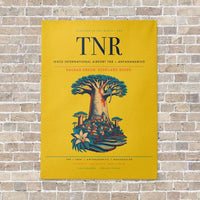 Thumbnail for Ivato International Airport TNR — Antananarivo vertical canvas print - no frame - yellow background