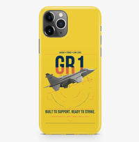 Thumbnail for SEPECAT Jaguar GR1 design on yellow magsafe iphone case, for iPhone Pro Max